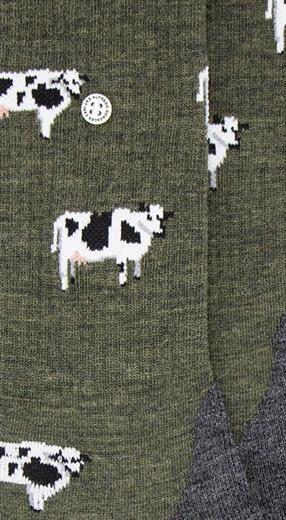 Alfredo Gonzales Cows Merino Wool Army