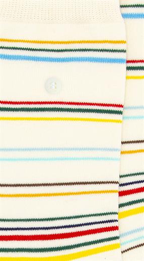 Alfredo Gonzales Multi Stripes White