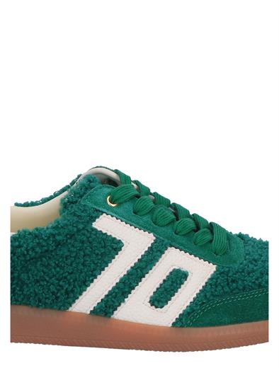 Back 70 Cloud Teddy 214 Suede Pavone Green