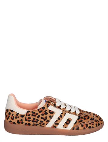 Back 70 Leopard Cloud Leopard Suede Camel White