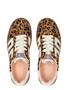 Back 70 Leopard Cloud Leopard Suede Camel White