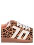 Back 70 Leopard Cloud Leopard Suede Camel White