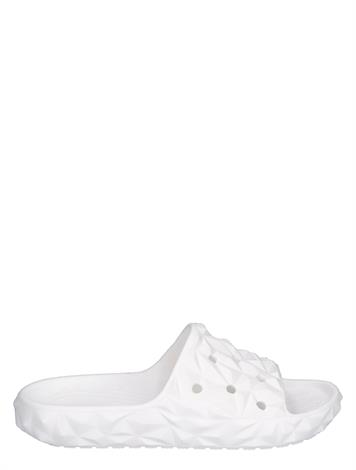 Croc Classic Geo Slide White