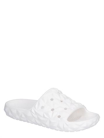 Croc Classic Geo Slide White