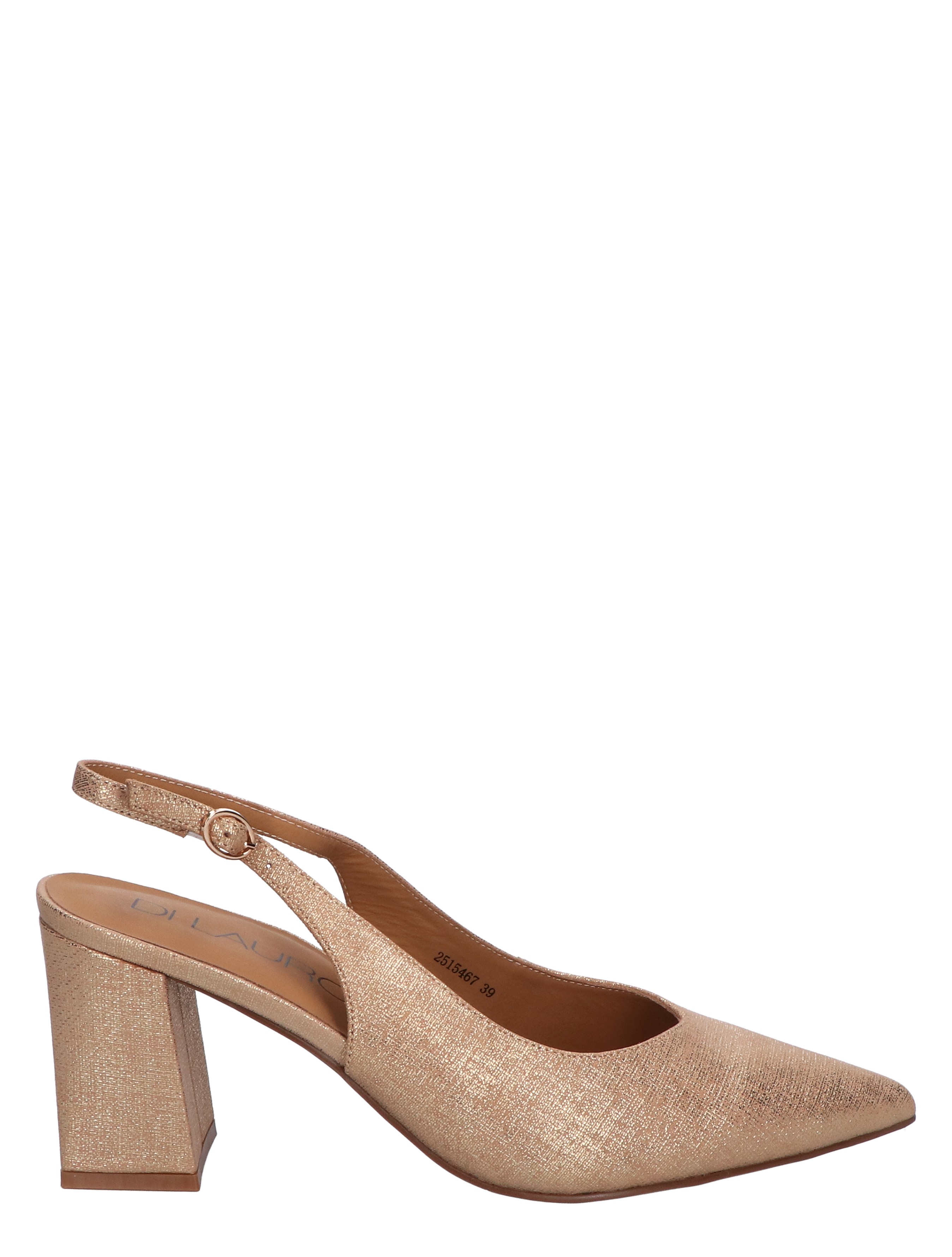 Di lauro Alfonsa 2515467 569 L.Gold Cow Leather Pumps