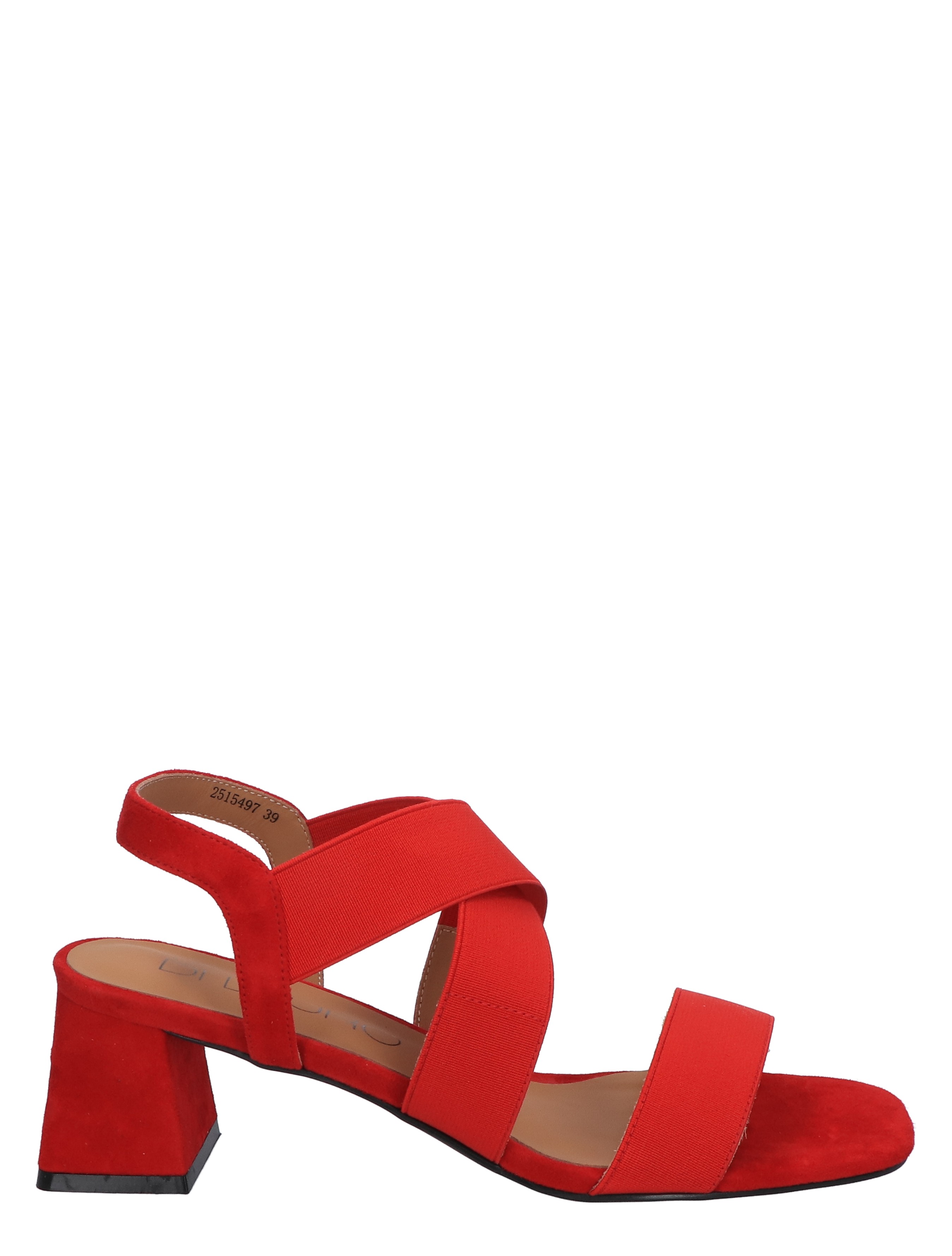 Di lauro Alida 2515497 3 Red Elastic Sandalen