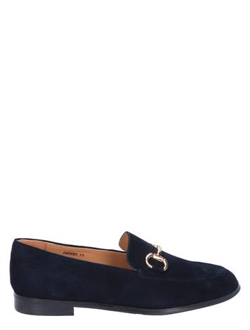 Di Lauro Laure Dark Blue Suede