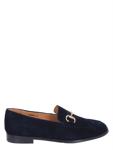 Di Lauro Laure Dark Blue Suede