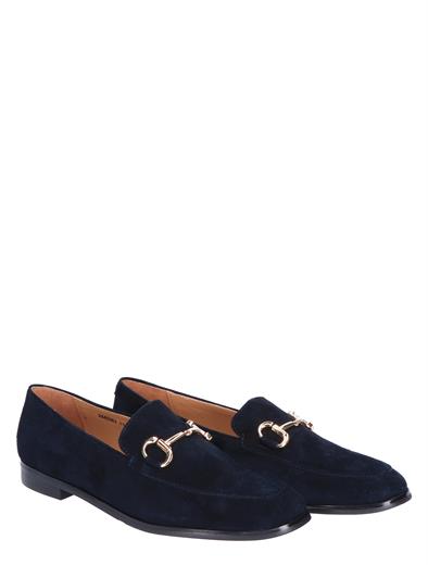 Di Lauro Laure Dark Blue Suede