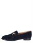 Di Lauro Laure Dark Blue Suede