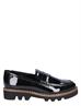 Di Lauro Pearl Black Patent