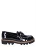 Di Lauro Pearl Black Patent