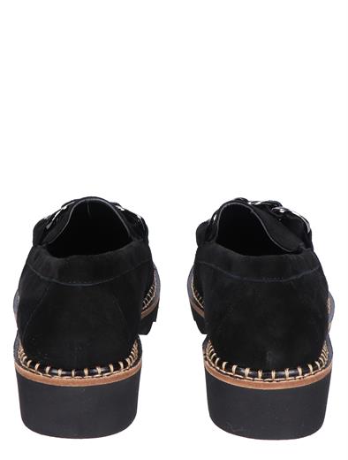 Di Lauro Pearl Black Suede