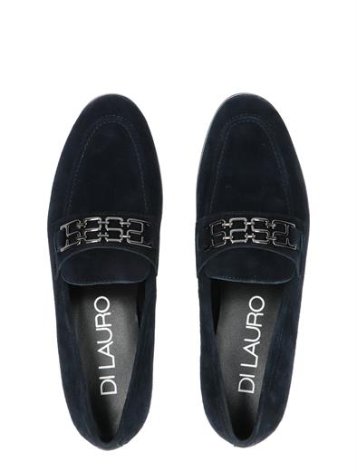 Di Lauro Vidisha Dark Blue Suede