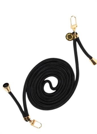 Folie a Trois Colorful Phone Cord Midnight Black1