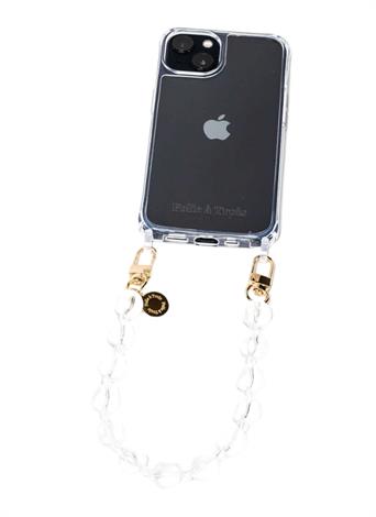 Folie a Trois Juniper Short Phone Strap clear