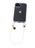 Folie a Trois Juniper Short Phone Strap clear