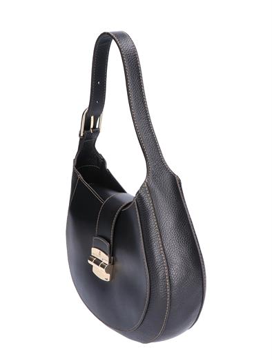 Furla Club 2 Shoulder Bag M Black