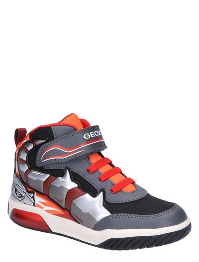 Geox Inek Transformer Dark Grey Orange