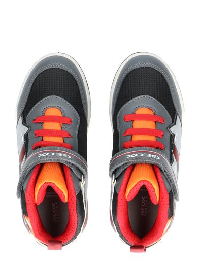 Geox Inek Transformer Dark Grey Orange