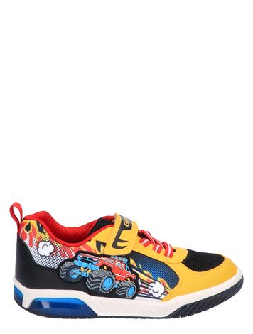 Geox J559CE Yellow Red