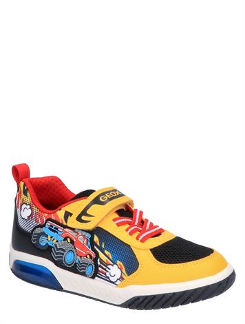 Geox J559CE Yellow Red