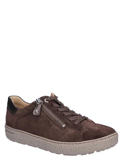 Hartjes Phil Shoe Dark Brown Nubuck H-Wijdte