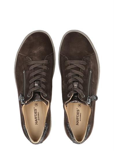 Hartjes Phil Shoe Dark Brown Nubuck H-Wijdte