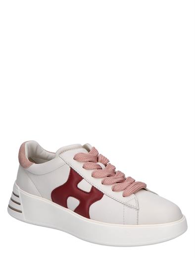 Hogan Rebel H564 Beige Red Leather