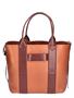 Hogan Script Shopping Bag Brown