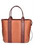 Hogan Script Shopping Bag Brown