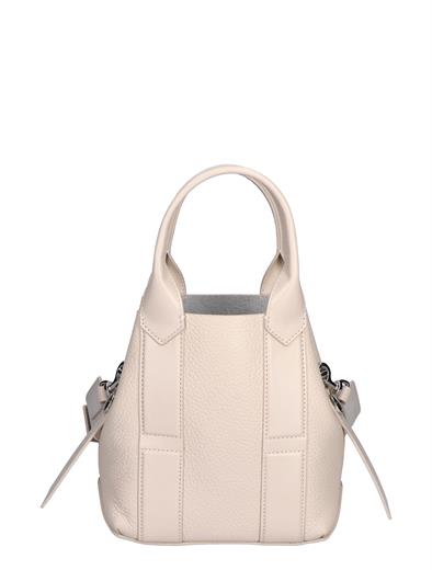 Hogan Script Shopping Bag Small Beige