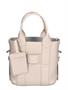 Hogan Script Shopping Bag Small Beige