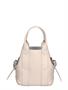 Hogan Script Shopping Bag Small Beige