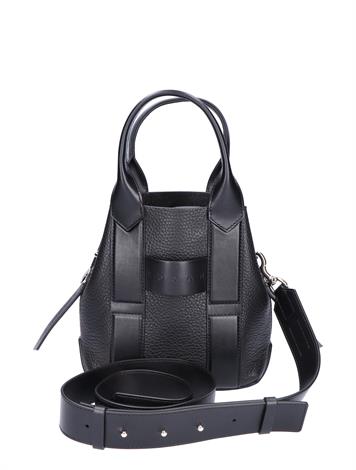 Hogan Script Shopping Bag Small Black