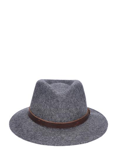 House of Ord Cape Town Wilde Fedora Mixed Grey