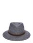 House of Ord Cape Town Wilde Fedora Mixed Grey