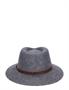 House of Ord Cape Town Wilde Fedora Mixed Grey