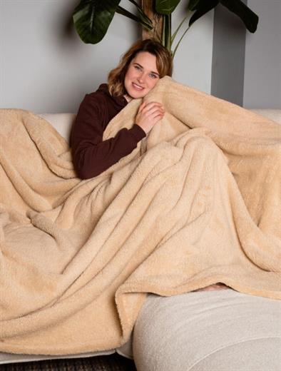 Knuffle Knubla Home Blanket Beige