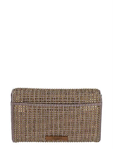 Kurt Geiger Chain Wallet Kensington Beige