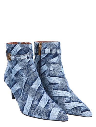 Kurt Geiger Kensington Flexi Ankle Boot Denim