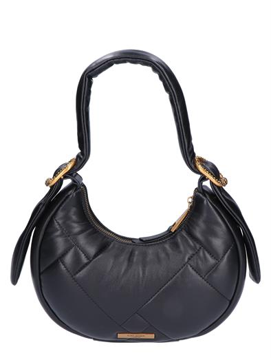 Kurt Geiger Kensington Puff Small Hobo Bag Black