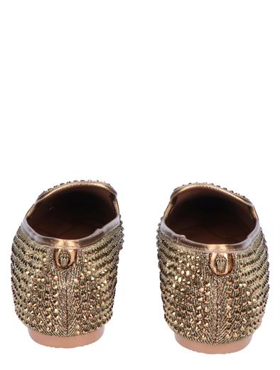 Kurt Geiger Kensington Sq Toe Loafer Gold