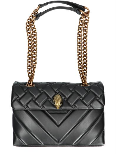 Kurt Geiger Leather Kensington X Bag 00 Black 