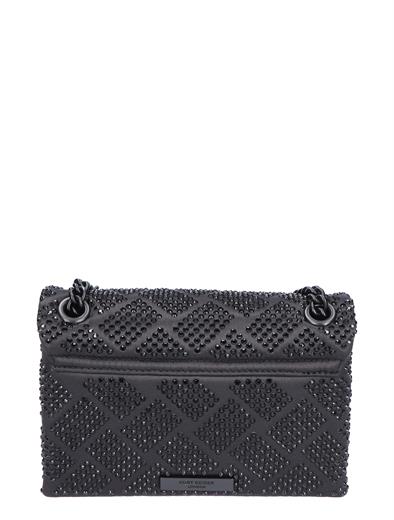 Kurt Geiger Mini Crystal Kensington Bag Black