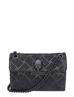 Kurt Geiger Mini Crystal Kensington Bag Black