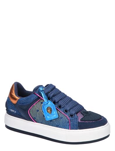 Kurt Geiger Southbank Tag Sneaker Blue Other