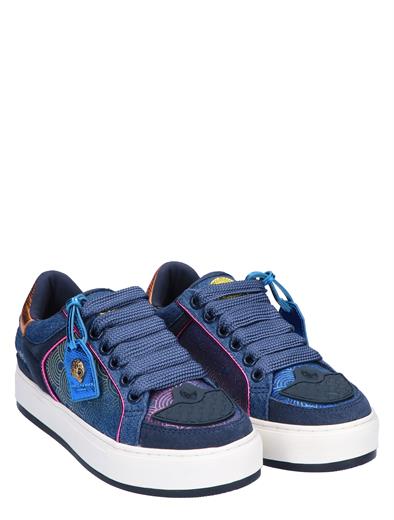 Kurt Geiger Southbank Tag Sneaker Blue Other