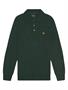 Lyle and Scott Cotton Merino Long Sleeve Knitter Polo X311 Argyle Teal