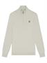 Lyle and Scott Cotton Merino Quarter Zip Jumper W870 Cove